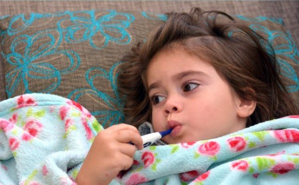علاج نزلات البرد عند الاطفال