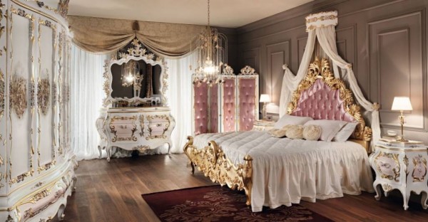 اجمل غرف نوم كلاسيك لمحبى الفخامة والكلاسيكية